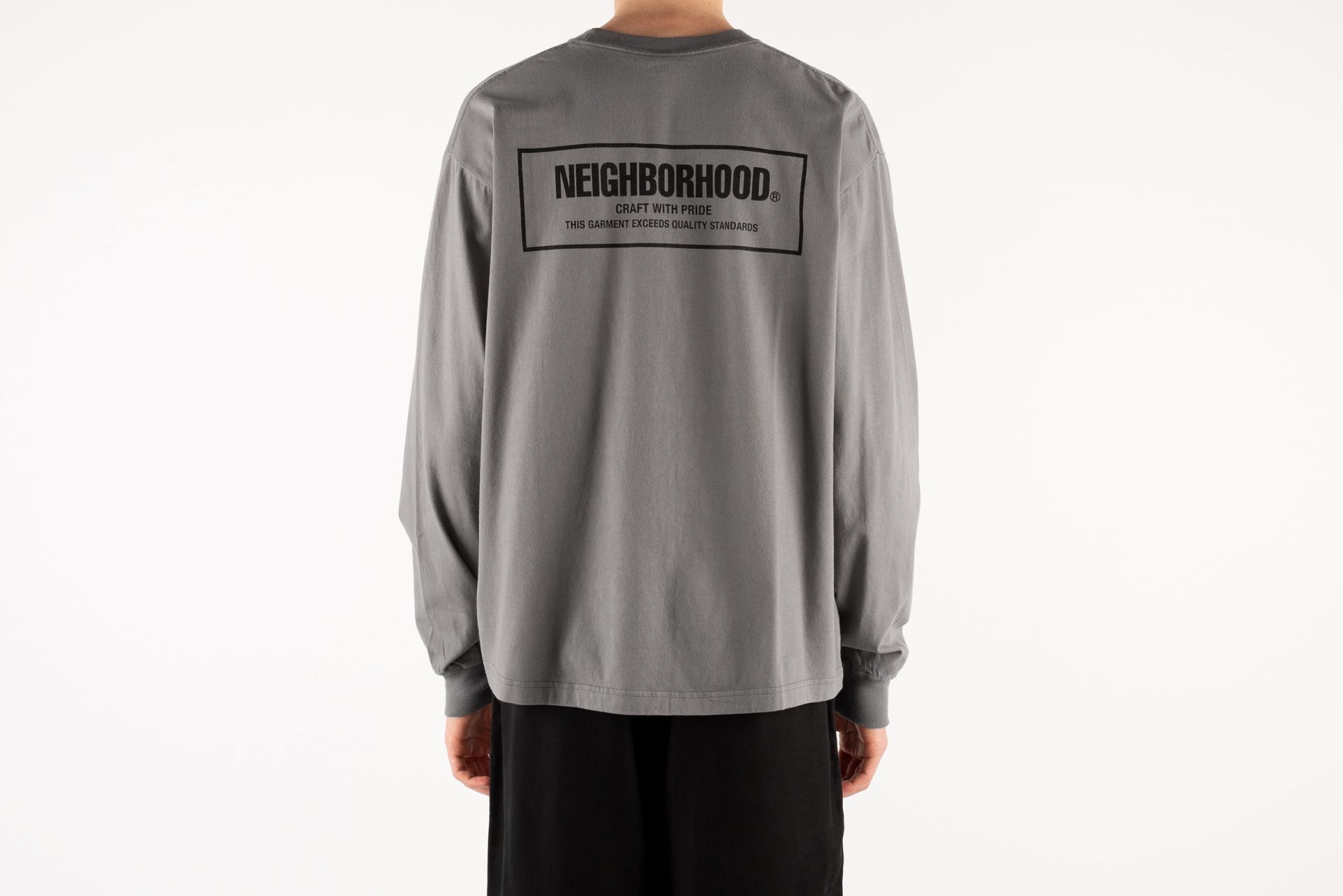 24AW NEIGHBORHOOD NH . TEE LS-1 25SS グレー NH S/S Tee 1 - Grey – Feature